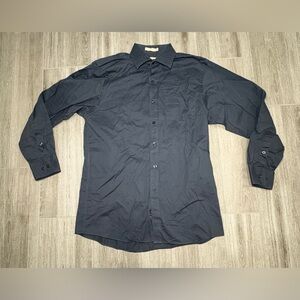 MICHAEL Michael Kors Dark Blue Dress Shirt